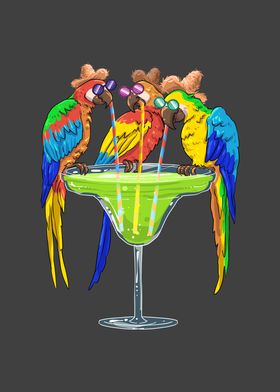 Margarita Drink I Parrots