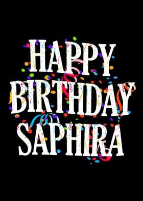 Happy Birthday Saphira