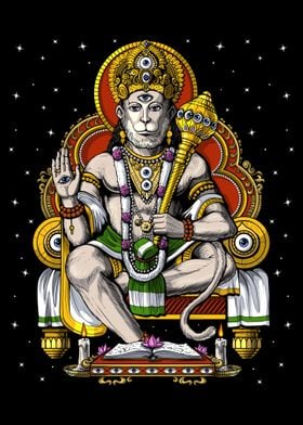 Hindu Deity Hanuman