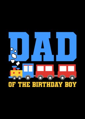 Dad Birthday Train Boy