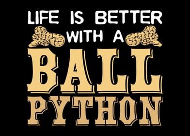 Ball Python Joke Snake