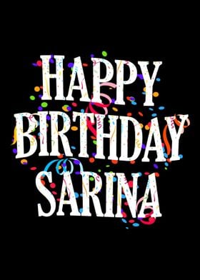 Happy Birthday Sarina