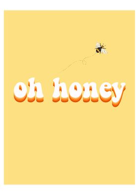 Oh Honey Yellow Art