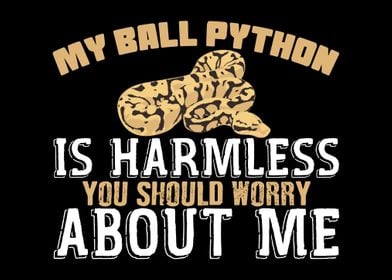 Ball Python Joke Snake