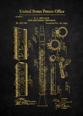 13 Clarinet Patent 1894