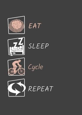 Eat sleep cycle repeat