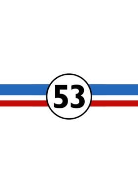Herbie 53 Car Logo