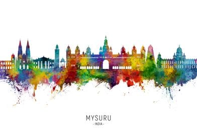 Mysuru Skyline India