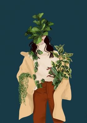 Modern Plant Lady 1