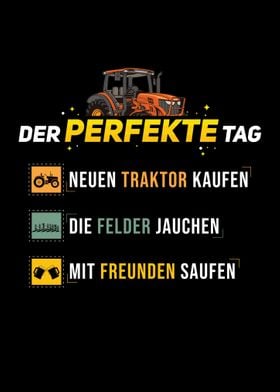 Landwirt Der Perfekte Tag