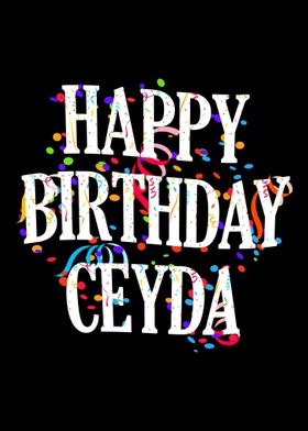 Happy Birthday Ceyda