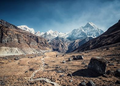 On the way to Annapurna