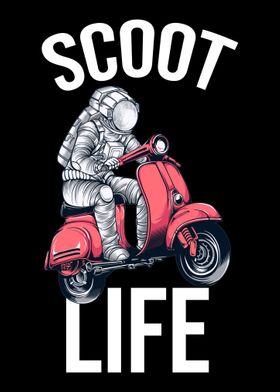 Scoot Life Astronaut Moped