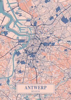 Antwerp Breezy Map