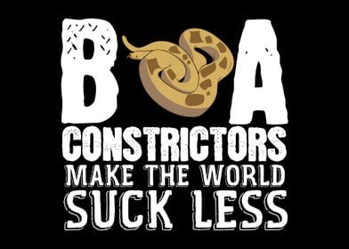 Boa Constrictor Joke Snake