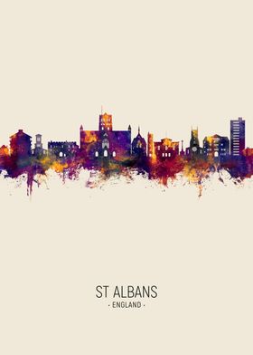 St Albans Skyline England