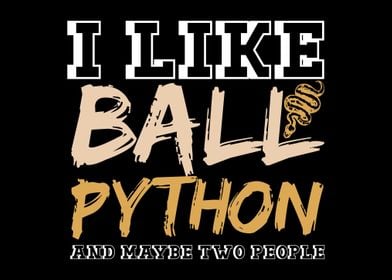 Ball Python Joke Snake