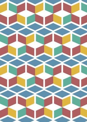 Colorful geometric pattern