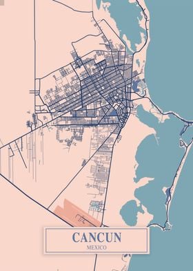 Cancun Breezy Map