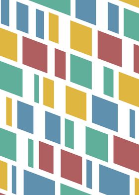 Colorful minimal pattern