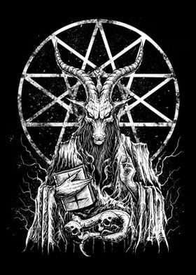 drawings of satan and demons