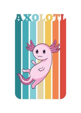 Cute Axolotl Vintage