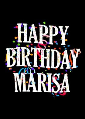 Happy Birthday Marisa