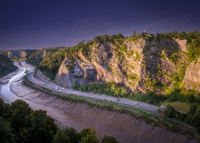 The Avon Gorge in Bristol