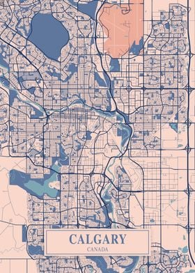 Calgary Breezy Map