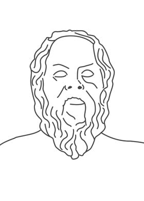 Bust of Socrates