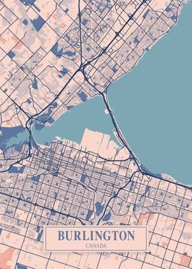 Burlington Breezy Map