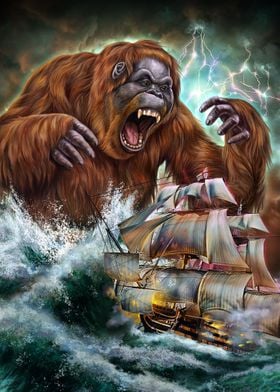 Monster Orangutan Kraken