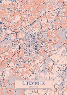 Chemnitz Breezy Map