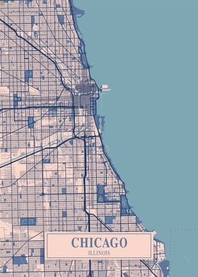 Chicago Breezy Map