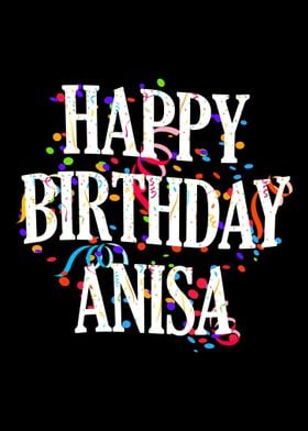 Happy Birthday Anisa