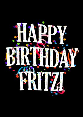 Happy Birthday Fritzi