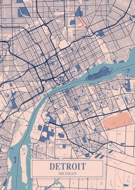 Detroit Breezy Map