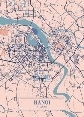 Hanoi Breezy Map