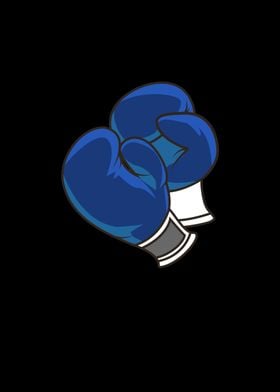 Blue Boxing Gloves