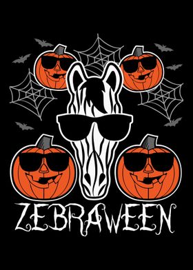 Safari Halloween Zebra