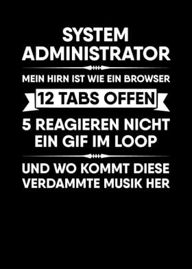 System Administrator Mein