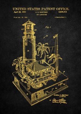 48 1953 Lighthouse Patent