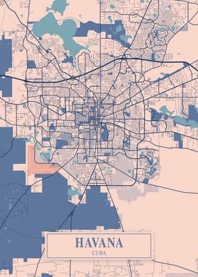 Havana Breezy Map