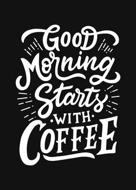 Coffee Poster Lettering