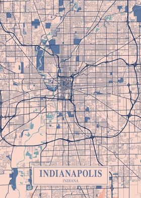 Indianapolis Breezy Map