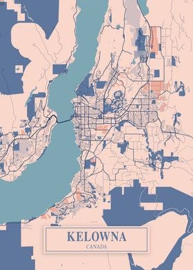 Kelowna Breezy Map