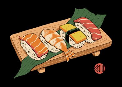 Sushi Ukiyo e