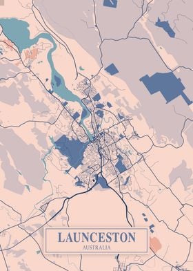 Launceston Breezy Map