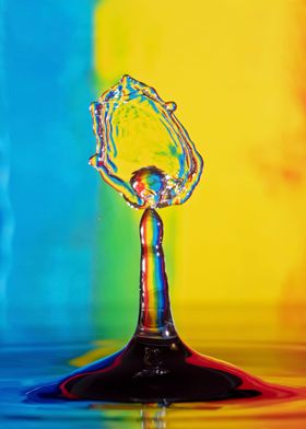 Rainbow Water Drop