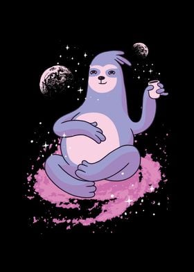 Space Sloth Zen Coffee